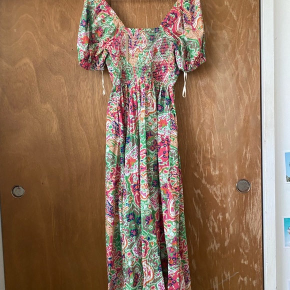 Cleobella Reza Midi Dress in Panama print - Picture 4 of 7